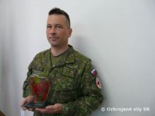 Lauretom ankety Vojensk in roka 2017 sa stal prslunk Prporu CSS Preov