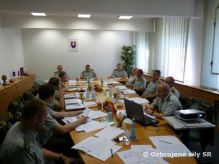Pracovná porada veliteľa Úradu logistického zabezpečenia
